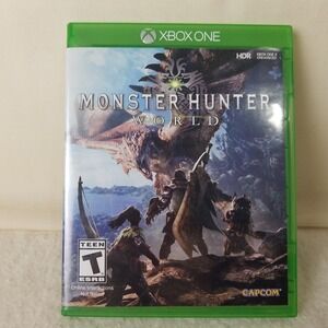 Monster Hunter World Xbox One Game Action Adventure ESRB T Rated